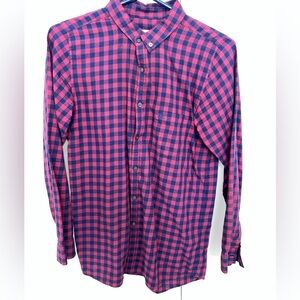 Youth boys 14 Burberry plaid shirt